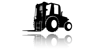 Rough Terrain Forklift Icon